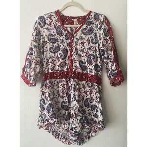 On The Road Paisley Romper